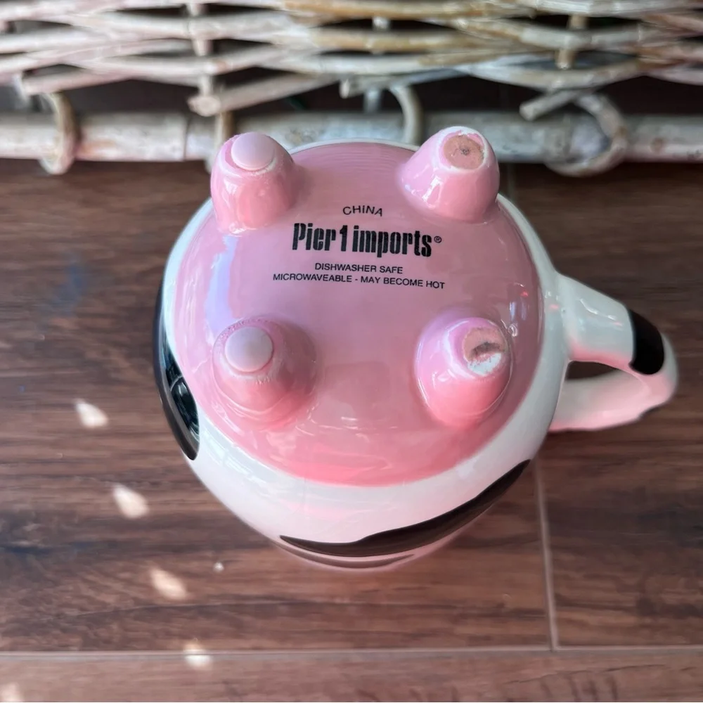 Pier 1 Imports utterly cow coffee mug.